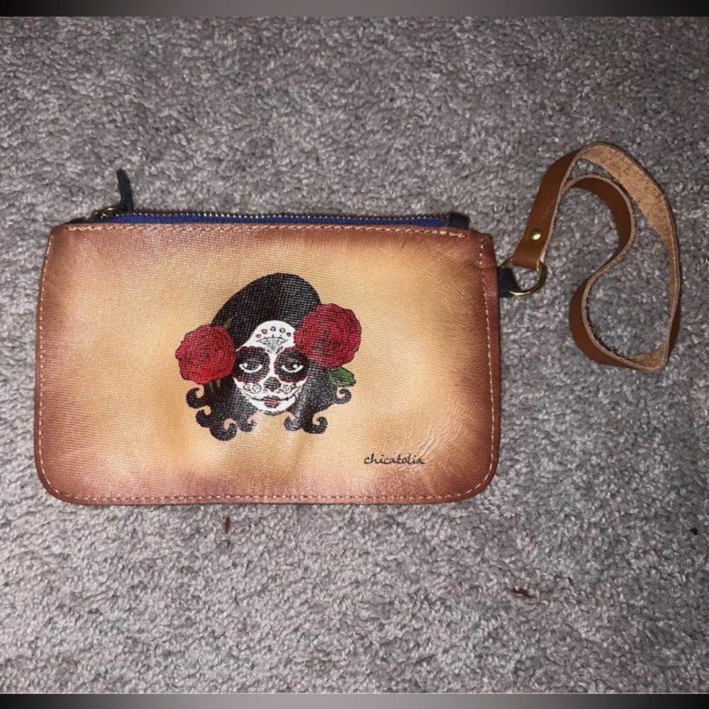Handcrafted Mexican Wristlet